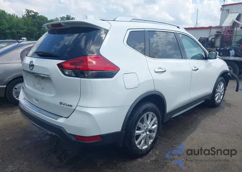 2017 Nissan Rogue Sv из США, поврежденный, VIN JN8AT2MV3HW024576